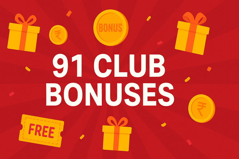 91 Club Bonuses